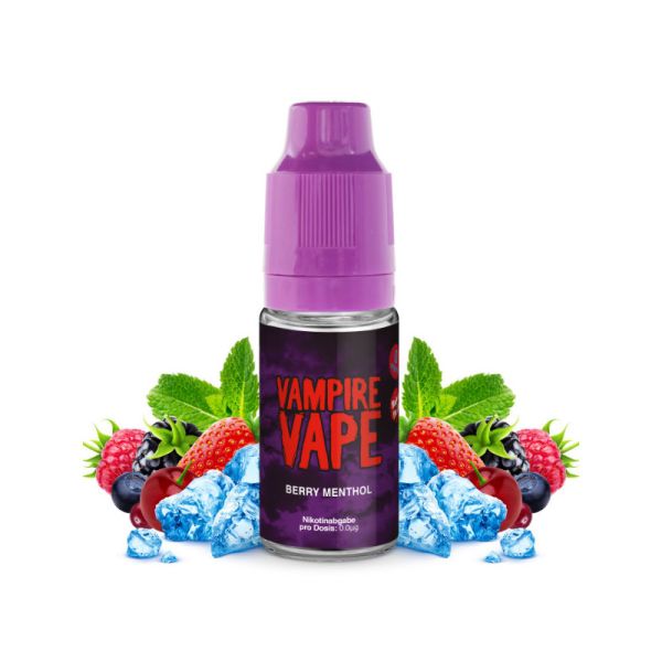 Liquid Berry Menthol Vampire Vape 10ml für E-Zigarette