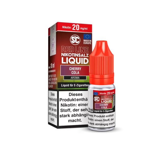 Liquid Nikotinsalz Red Line Cherry Cola SC 10ml