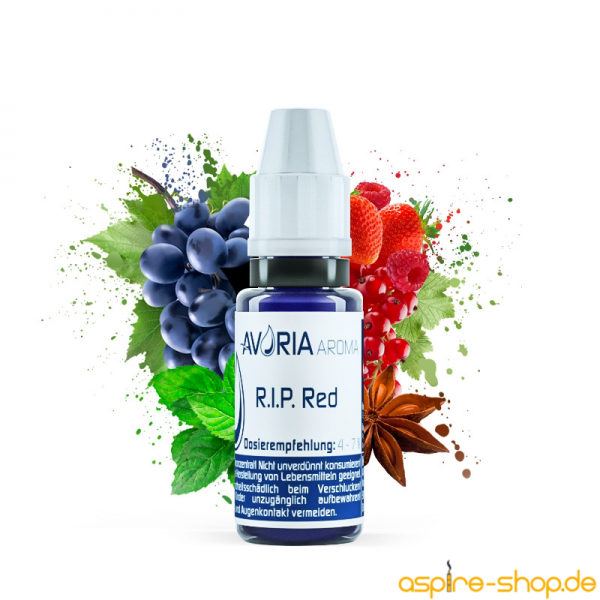 Aroma R.I.P. Red 12ml von Avoria für Ezigaretten