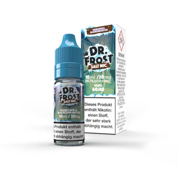 Liquid Nikotinsalz Honeydew Blackcurrant Ice Dr. Frost 10ml 20mg/ml