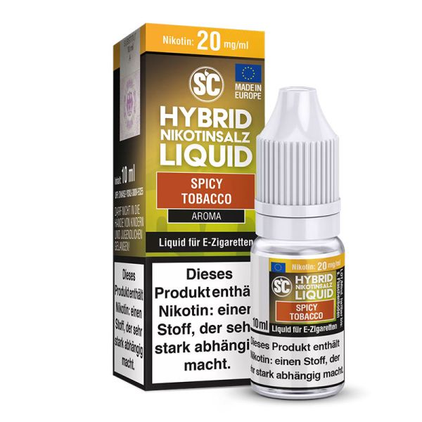 Liquid Nikotinsalz Hybrid Spicy Tobacco SC 10ml