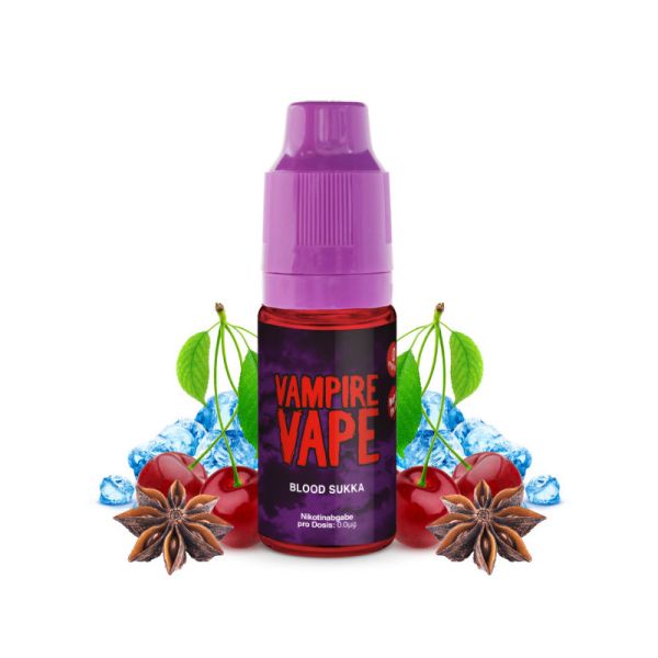 Liquid Blood Sukka Vampire Vape 10ml für E-Zigarette