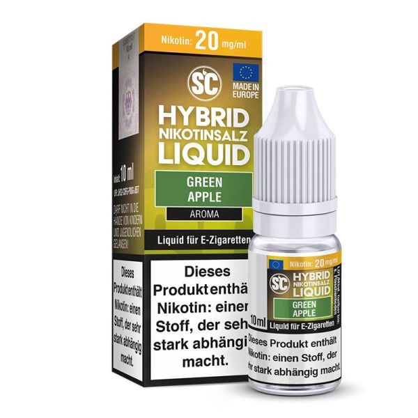 Liquid Nikotinsalz Hybrid Green Apple SC 10ml