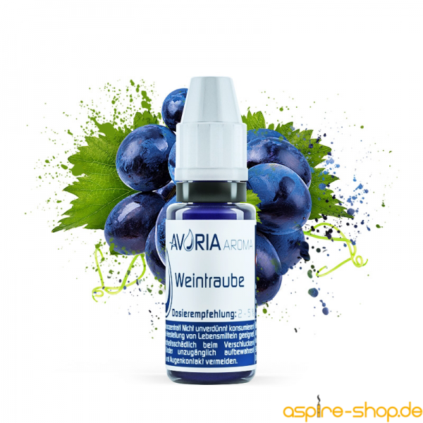 Aroma Weintraube 12ml von Avoria für E-Zigaretten