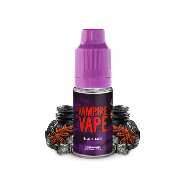 Liquid Black Jack Vampire Vape 10ml für E-Zigarette