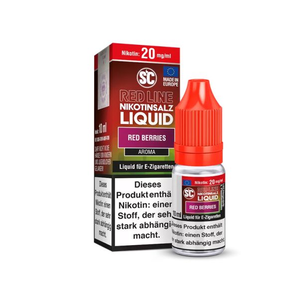 Liquid Nikotinsalz Red Line Red Berries SC 10ml