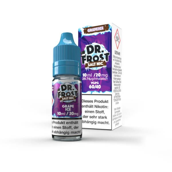 Liquid Nikotinsalz Grape Ice Dr. Frost 10ml 20mg/ml