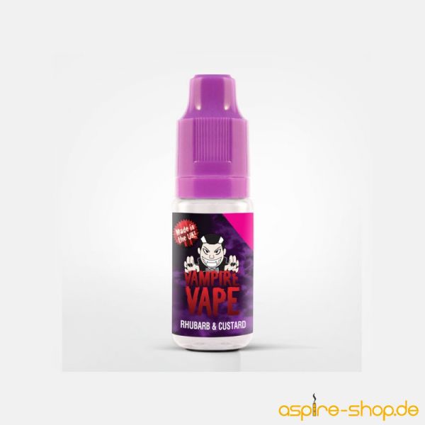 Liquid Rhubarb and Custard Vampire Vape 10ml für E-Zigarette