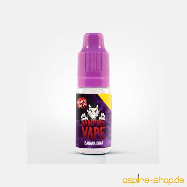 Liquid Banana von Vampire Vape in 10ml für E-Zigaretten - Geschmack: Banane - zum sofort Dampfen