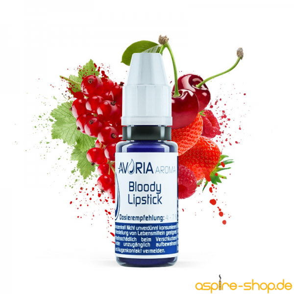 Aroma Bloody Lipstick 12ml von Avoria für eZigaretten