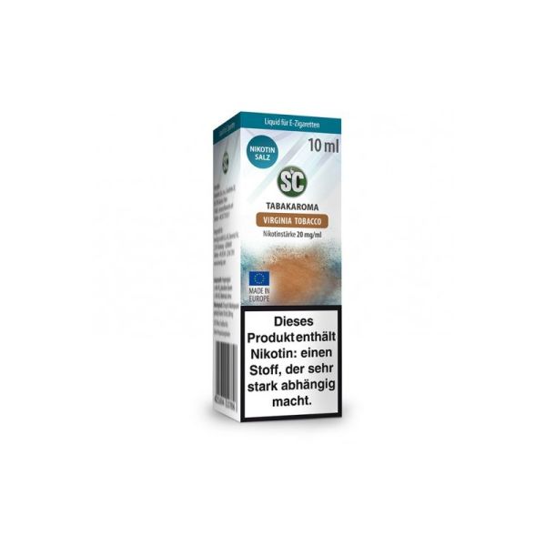 Nikotinsalz eLiquid Virgina Tobacco 10ml 20mg/ml von SC für eZigaretten